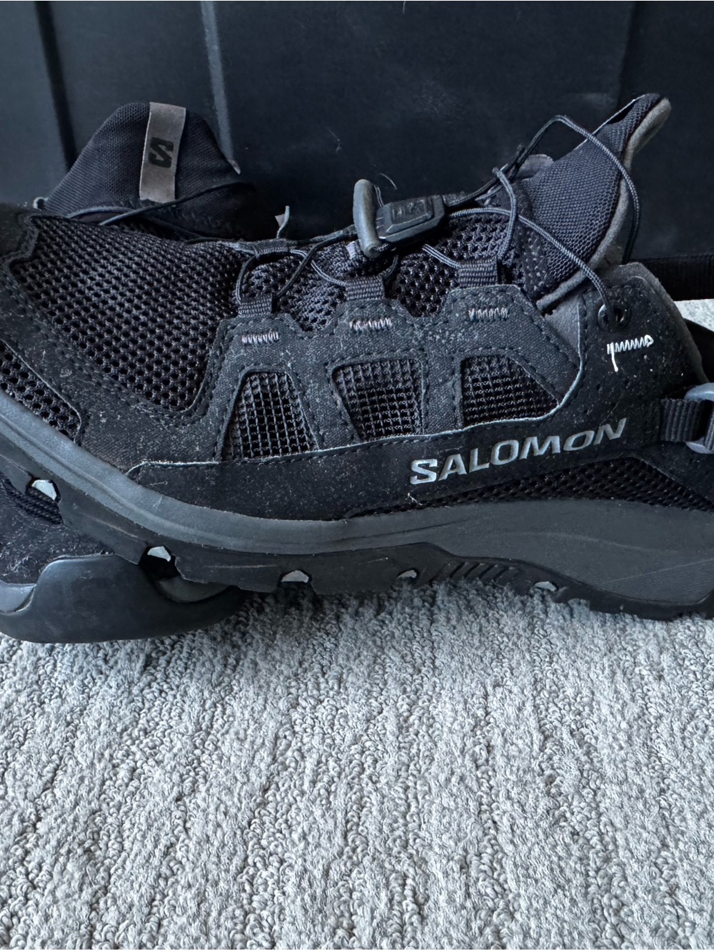 Salomon Black Low-Profile Trail Sneakers Techampibian 5
